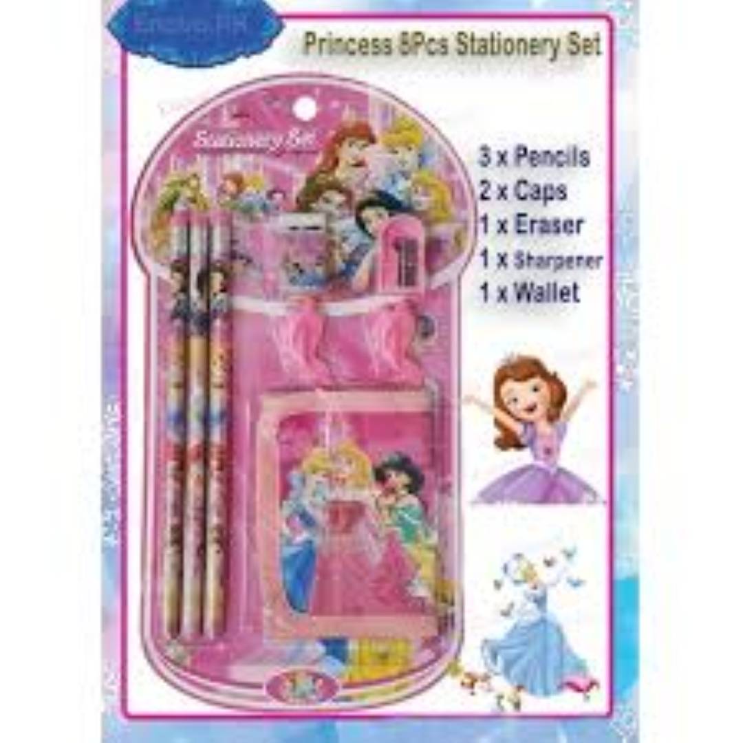 PRINCESS STATIONARY SET 100760